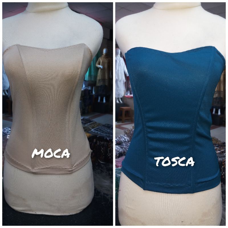 Bustier Longtorso Kaos Daleman Kebaya Bustier Kebaya