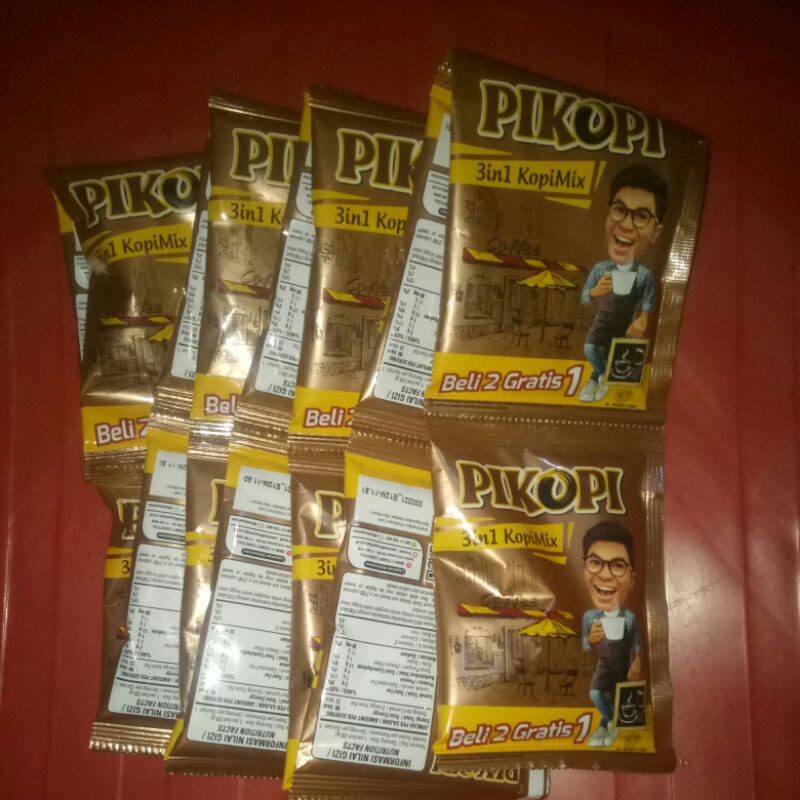 Pikopi 3in1 Kopimix Coffee Beli 2 Gratis 1 20 gram isi 15 Sachet