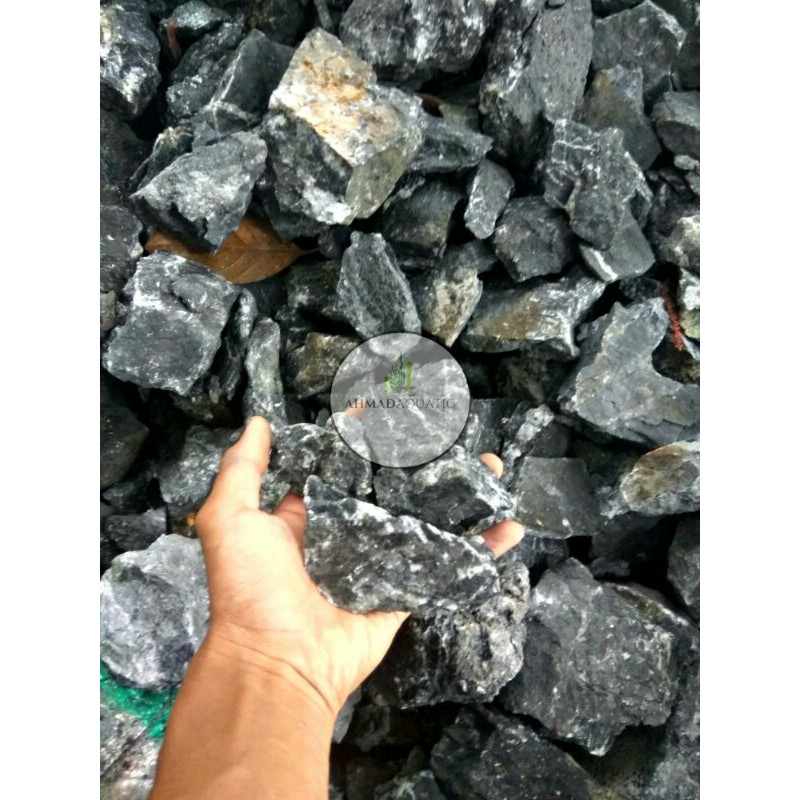 Batu aquascape batu kreket/ cracked stone