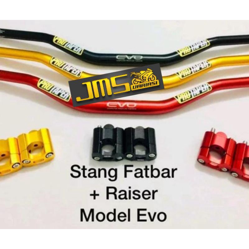 stang fatbar evo low protaper Vixion byson cb tiger rxk klx crf wr155 wr175 verza mega pro mt150