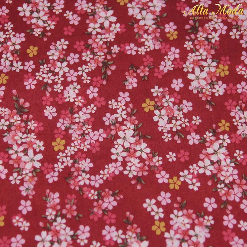 

Alta Moda Katun Motif Maroon Bunga Putih (0.5M)