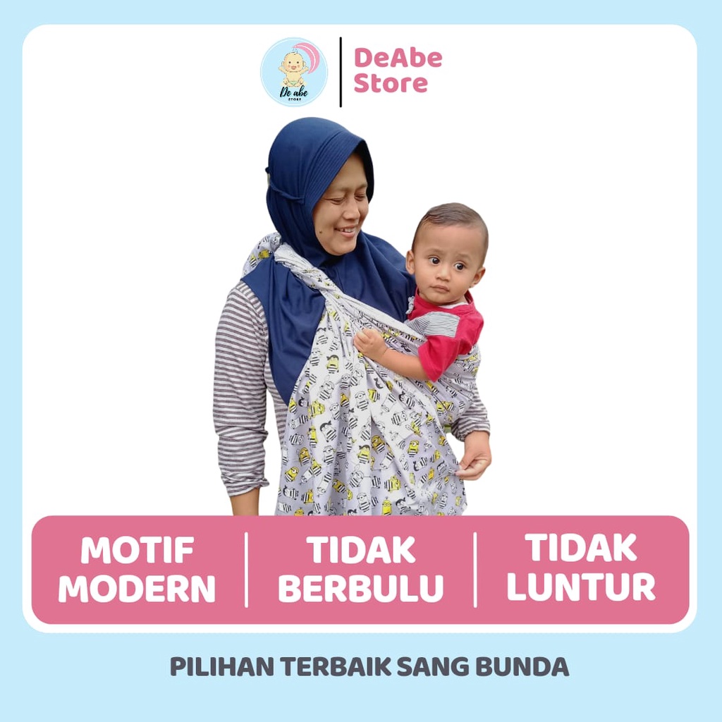 GENDONGAN CUKIN MOTIF / GENDONGAN KAIN CUKIN / SELENDANG BAYI MODERN / SELENDANG BAYI KEKINIAN
