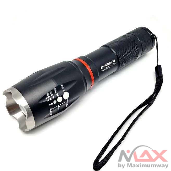 [100% ORIGINAL] Senter swat Police Ligh super terang LED Torch Cree XM-L T6 8000 Lumens outdoor waterproof