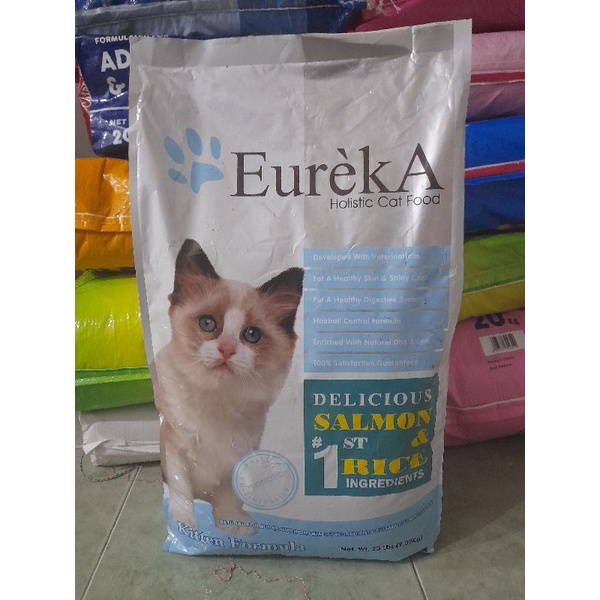 (Grab/ Gojek) Makanan Kucing Eureka Kitten 9,07kg - Makanan Anak Kucing Eureka