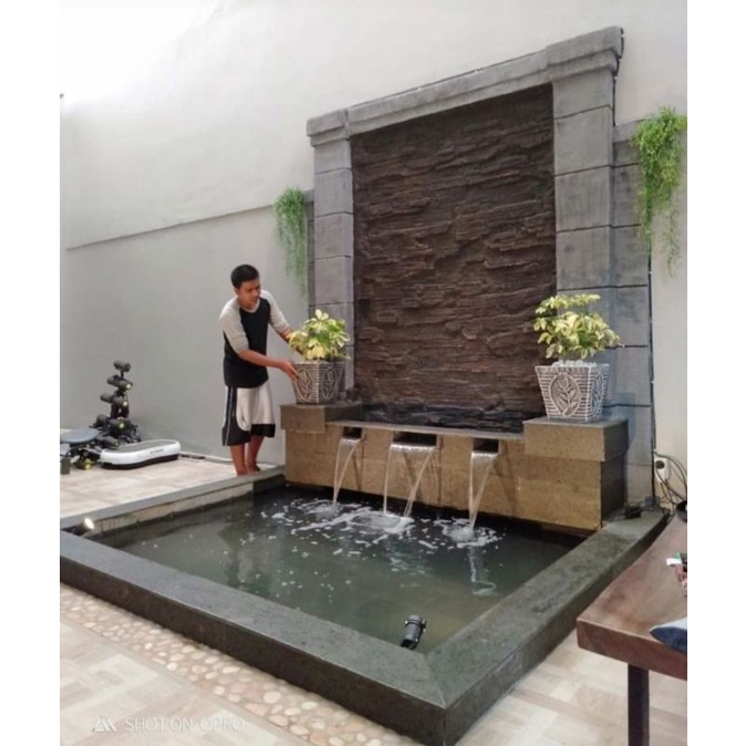 kolam ikan minimalis