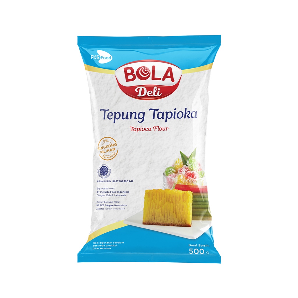 BOLA Deli Tepung Tapioka 500 gr