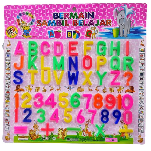 MAINANKEI MAINAN ANAK EDUKASI ALPHABET HURUF DAN ANGKA ABC13HA