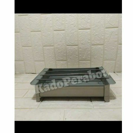 Bakaran sate 33x22cm - tempat arang bakar sate - tempat bakaran kotak