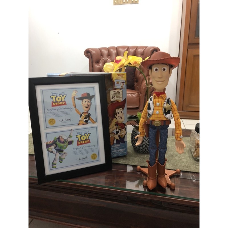 Woody toy story signature collection thinkway original rare