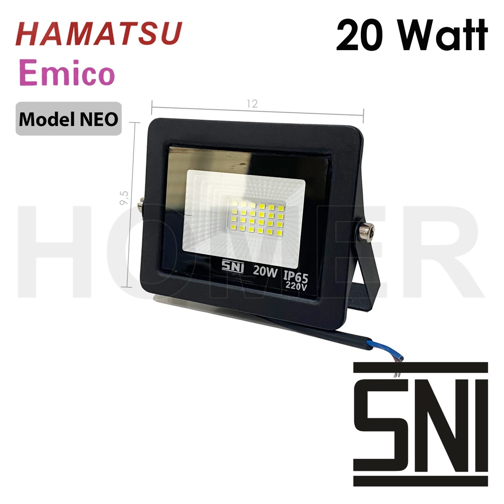 lampu led sorot / tembak / floodlight / outdoor / lapangan 10w 10 w 10 watt 10watt 20w 20 w 20 watt 20watt 20 w Probest Emico Valpro Joson Hamatsu Hattasu ip65 ip66 ip67