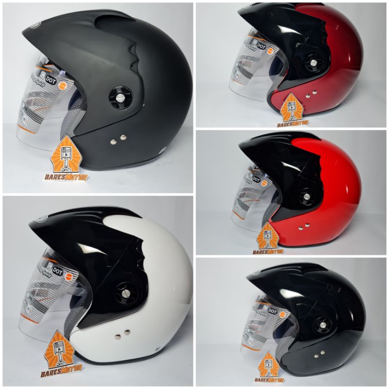 Helm INK CX 390 Klasik Classic Malangan Original