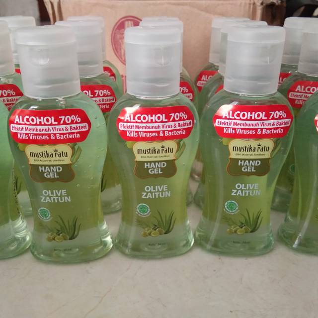 Mustika ratu hand gel handsanitizer by mustika ratu
