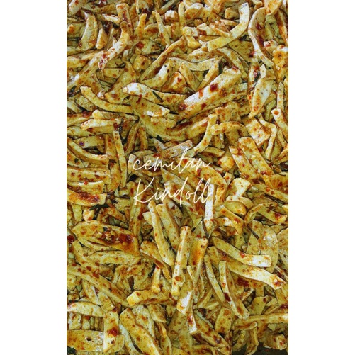 

Basreng stik extra daun jeruk kemasan cup uk 500ML