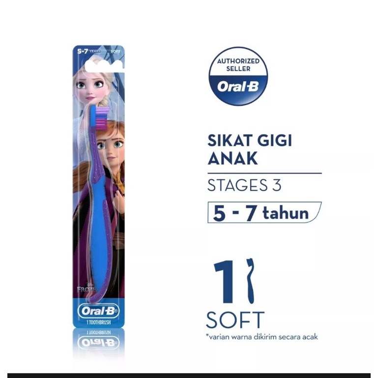 ORAL B ORALB Stage 3 Sikat Gigi Anak 5 to 7 tahun