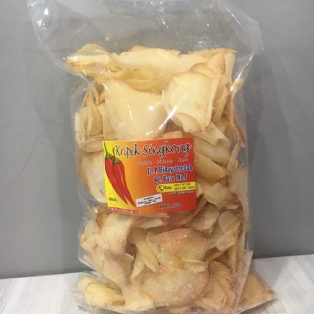 

Keripik Singkong cap lombok dan Pisang Caramel