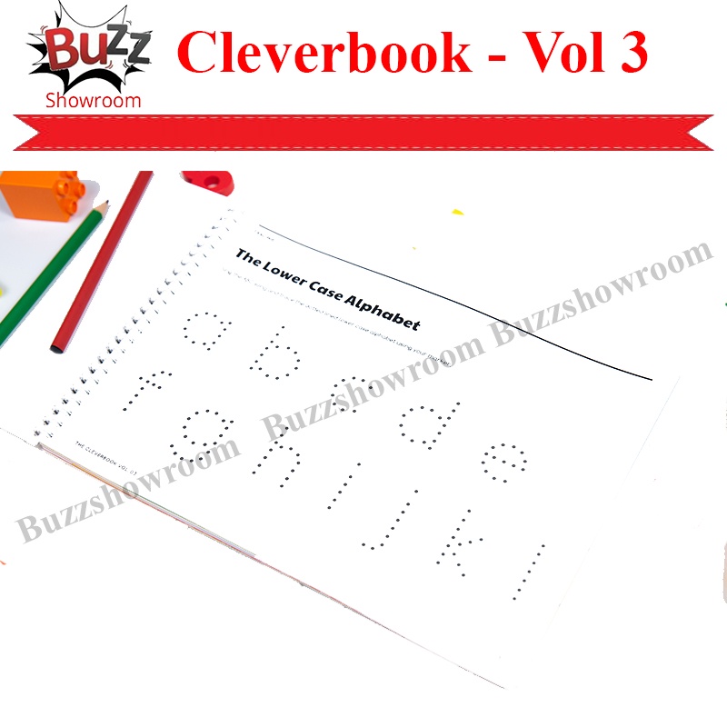 Buku Edukasi Anak Bayi Cleverbook Vol 3 36-48 bulan Cleverkins Inggris