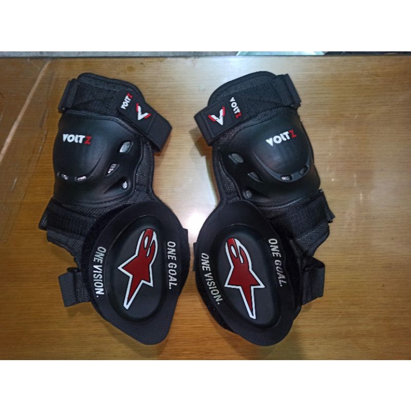 Termurah! Komine SK-652 Voltz Alpin estar Knee Protector + Sliding Pad Racing slider deker balap cornering roadrace kaki saja