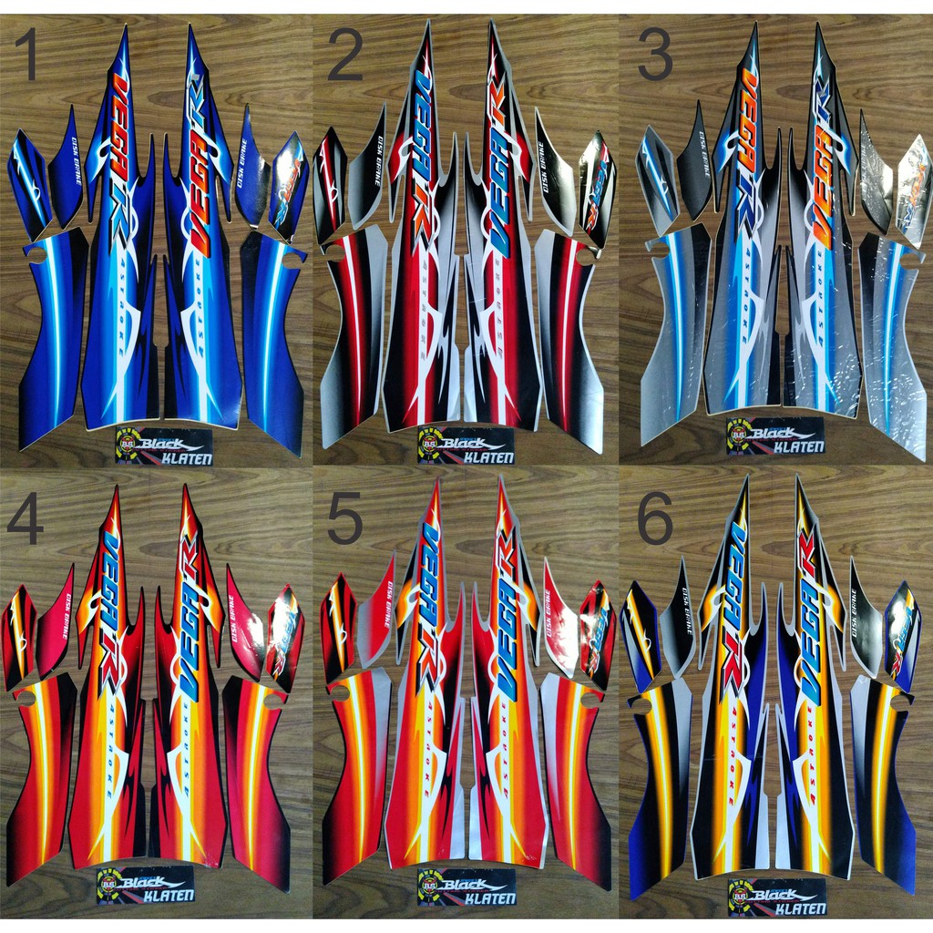 STRIPING VEGA R 2007