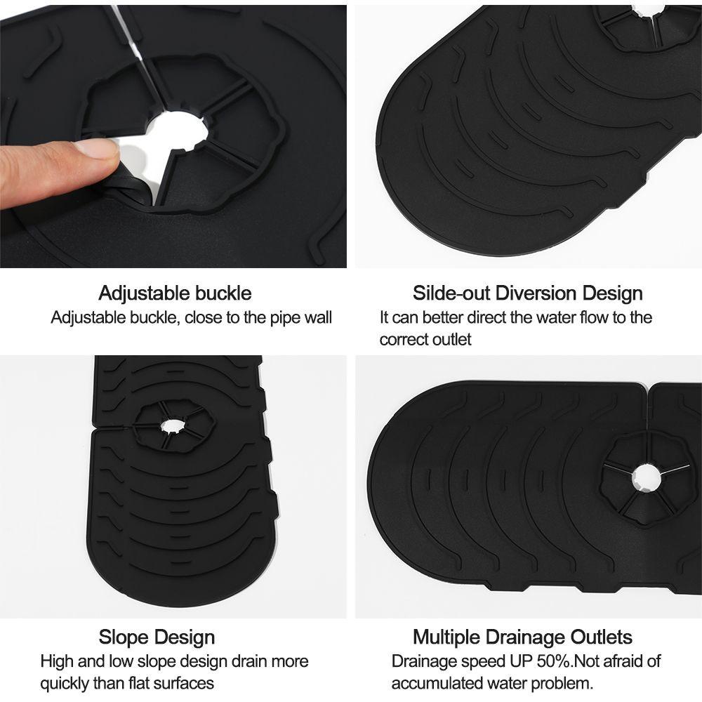 Preva Alas Wastafel Kran Aksesoris Meja Drip Protector Sponge Holder