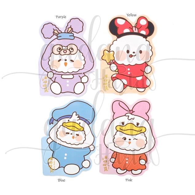 

Notebook Karakter Bentuk Buku Catatan Motif Boneka Lucu GH 308397