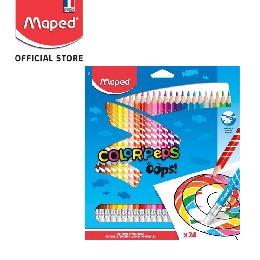 

Pensil Warna OOPS 24 Warna Maped