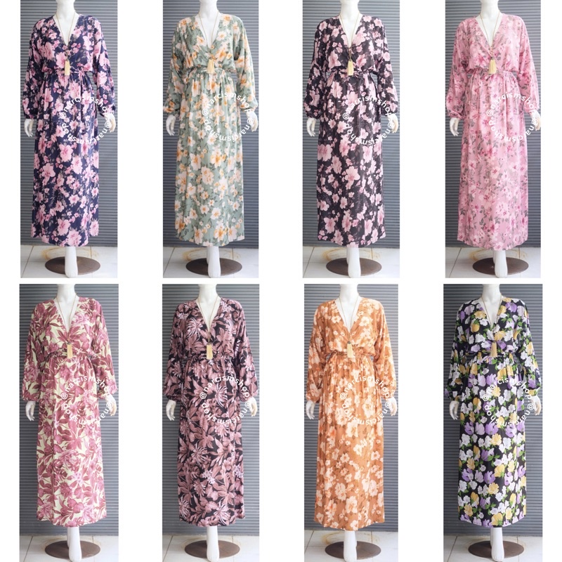 LONGDRESS MRANGGIE (PILIH MOTIF GESER PICTNYA)