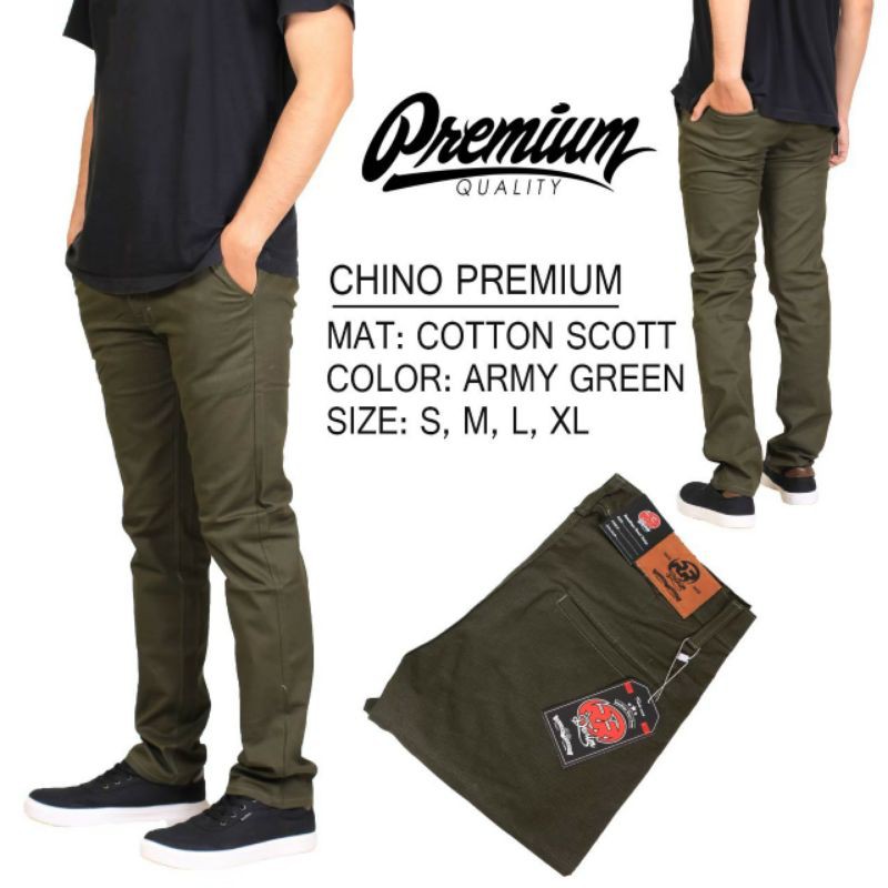 celana cino panjang pria dewasa celana chino panjang dewasa tebal celana chino pria slimfit original