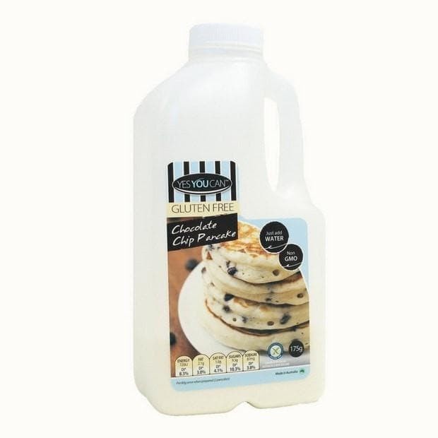 

D02D1 Yes You Can Gluten Free Chocolate Chip Pancake Mix 175 Gr Da01D100