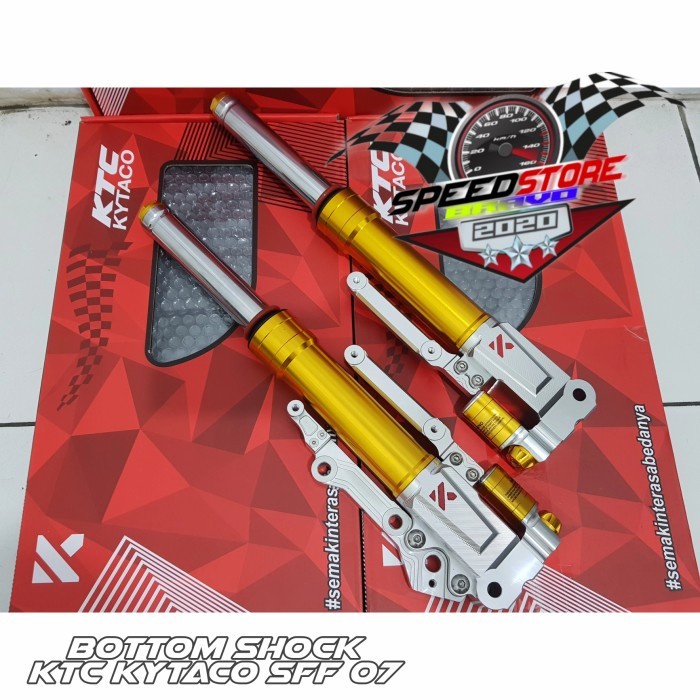 {duniastore} usd up side down shock depan Nmax KTC kytaco bottom shock depan - GOLD Limited