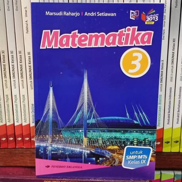 Buku SMP Matematika Kelas 9 Revisi Erlangga