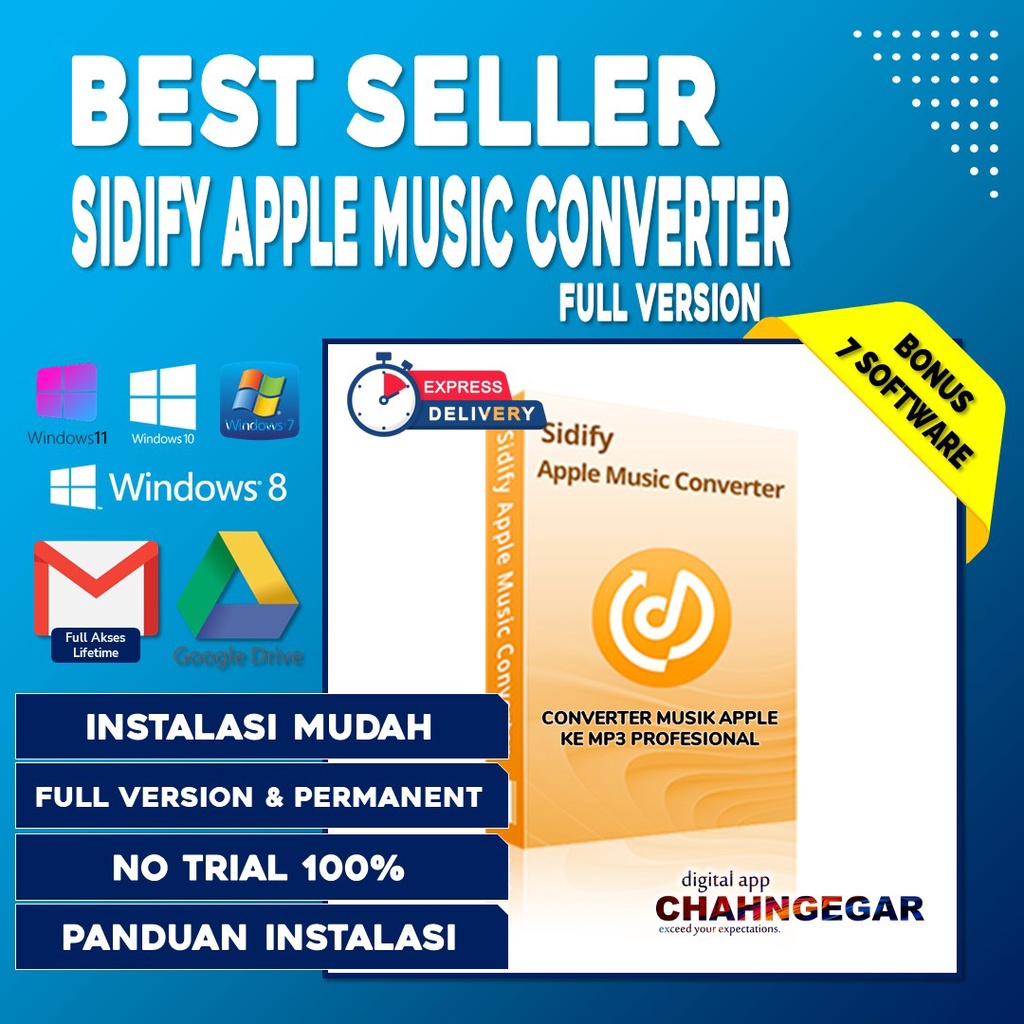 Sidify Apple Music Converter Aplikasi Converter Musik Apple ke MP3 Profesional