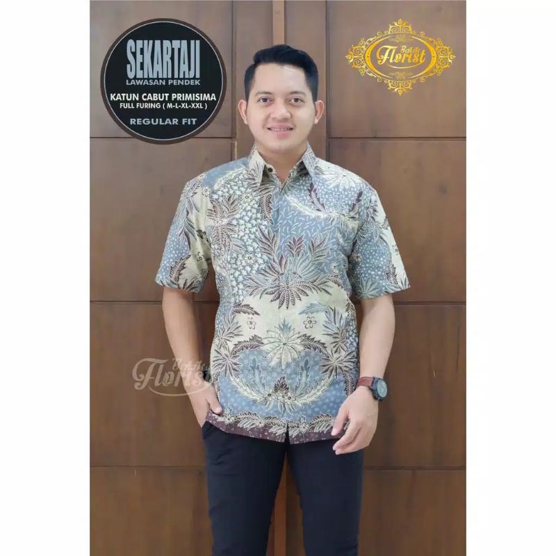 SEKARTAJI baju batik cabut full furing katun primisima