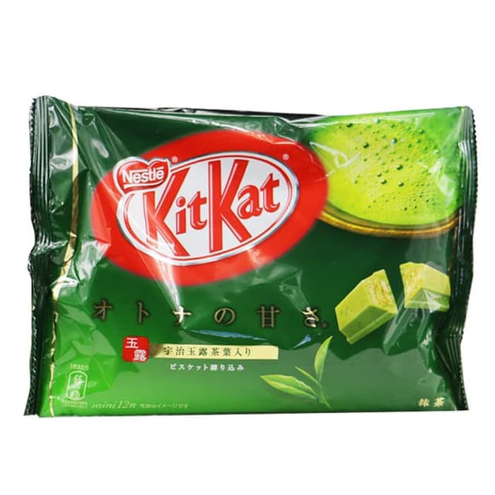 

#HANDCARRY Nestle Kitkat Mini Kit Kat Otoama Green Tea Sharepack 12s - UFOHCR1455