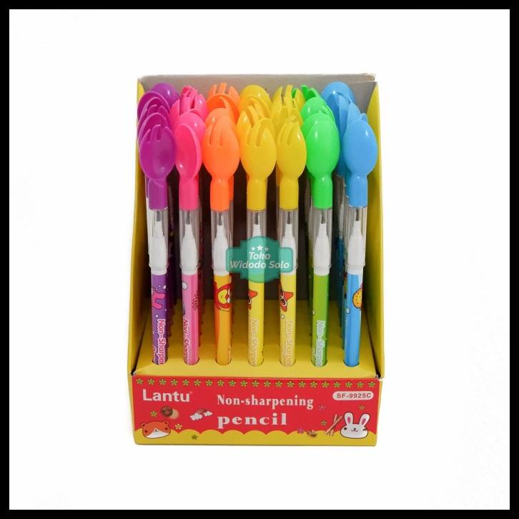 

Pensil Bensia Sendok Garpu Pencil Lantu Fancy Sf9925C 1 Buah