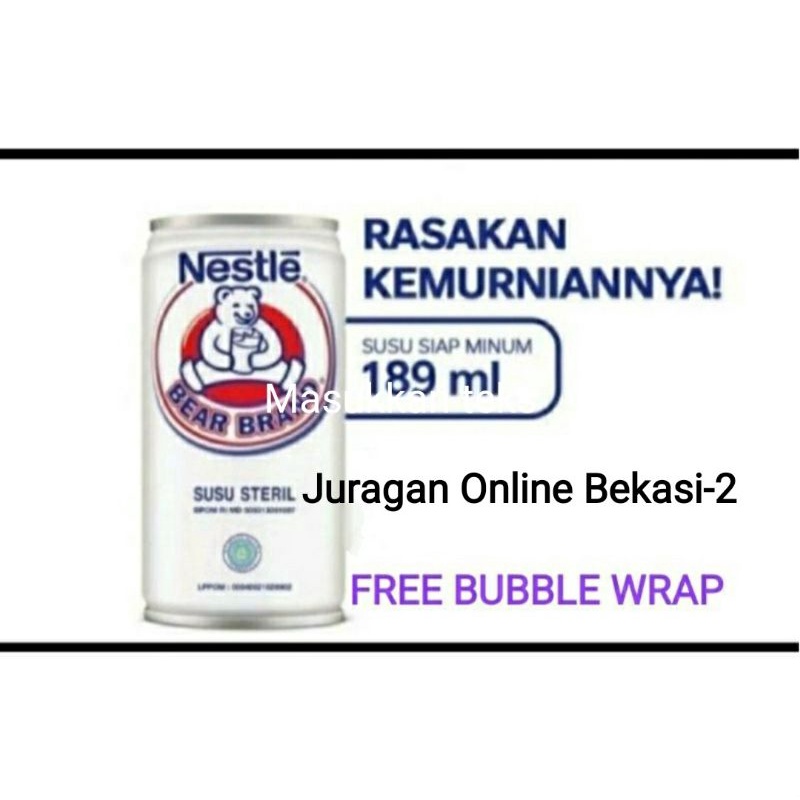 

Susu Beruang/ Bear Brand 189ml FREE BUBBLE WRAP