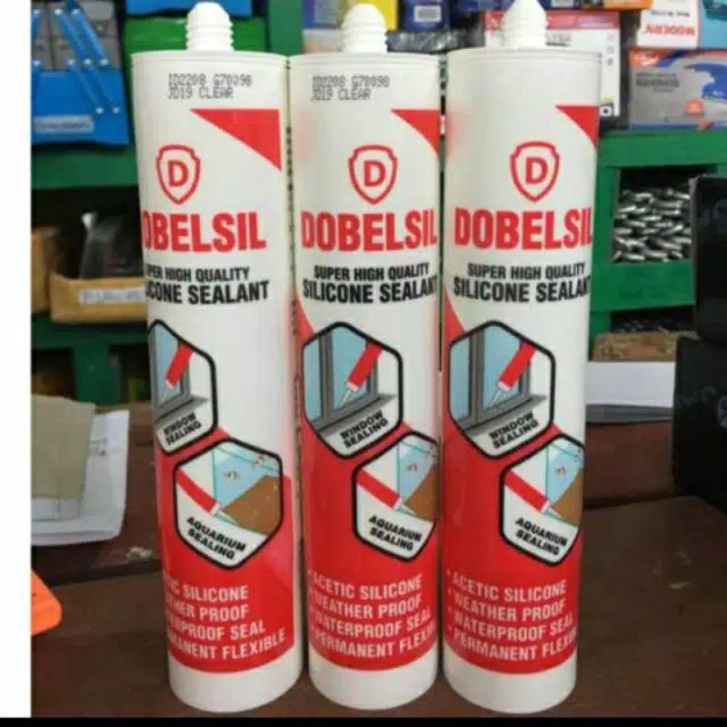 LEM KACA SEALENT AQUARIUM BOTOL &quot;DOBELSIL&quot;