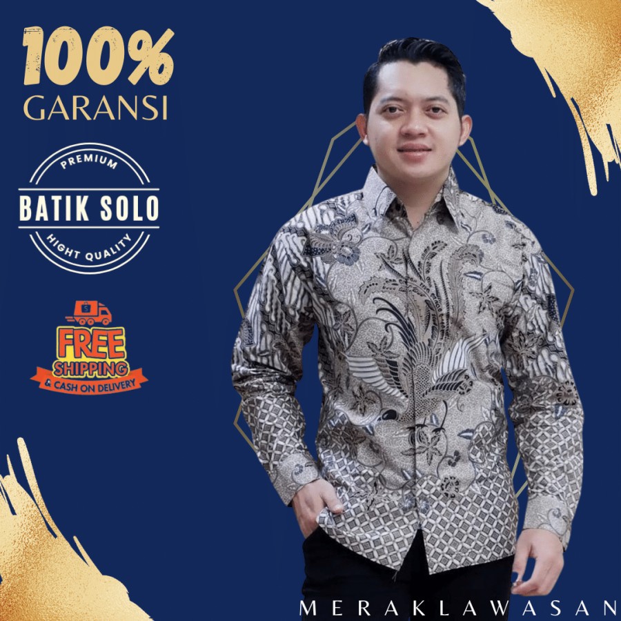 MERAK LAWASAN Kemeja Batik Pria Solo Lengan Panjang FULL FURING ATASAN MODERN PREMIUM Sejagad NAGA MERAH  VIJAY SLEMPANG PARANG ABHINAYA OPO PINK RANTING MERAH JAYANEGARA SUKET SEGORO  BABON ANGREM MERAK KHAYANGAN AJISAKA KRISNAMUKTI DANURDARA VAMANA