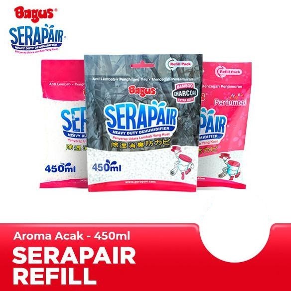 ( BUY 2 GET 1 ) Bagus Serap Air Refill 450ml Banded 3 Lebih Hemat W-20407