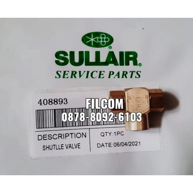 

SUTTLE VALVE 408893 SULLAIR