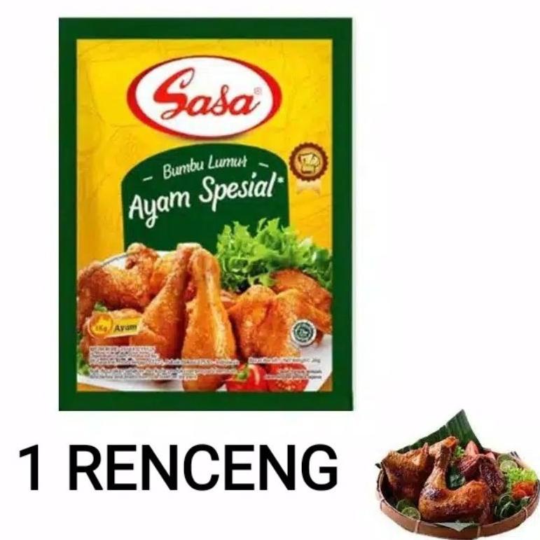

☠ SASA BUMBU LUMUR AYAM SPESIAL 1 RENCENG (10 SACHET @ 26 GR) プ