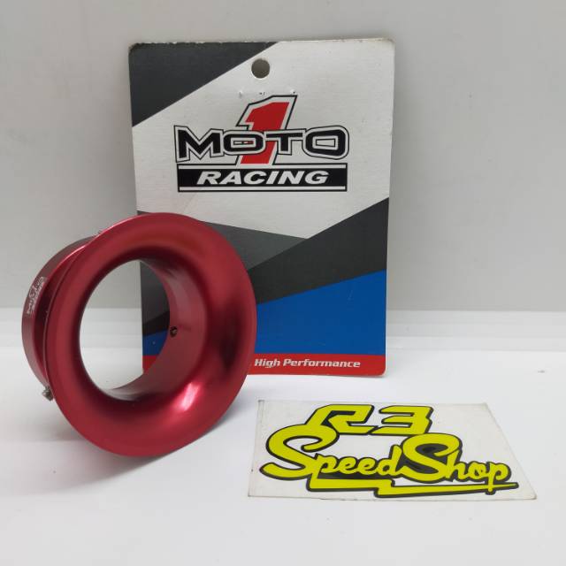 Corong Velocity Stock Moto1 Moto 1 Mo1to Karbu PE 26 28 30 PWL 26 28 PWK 28 Red