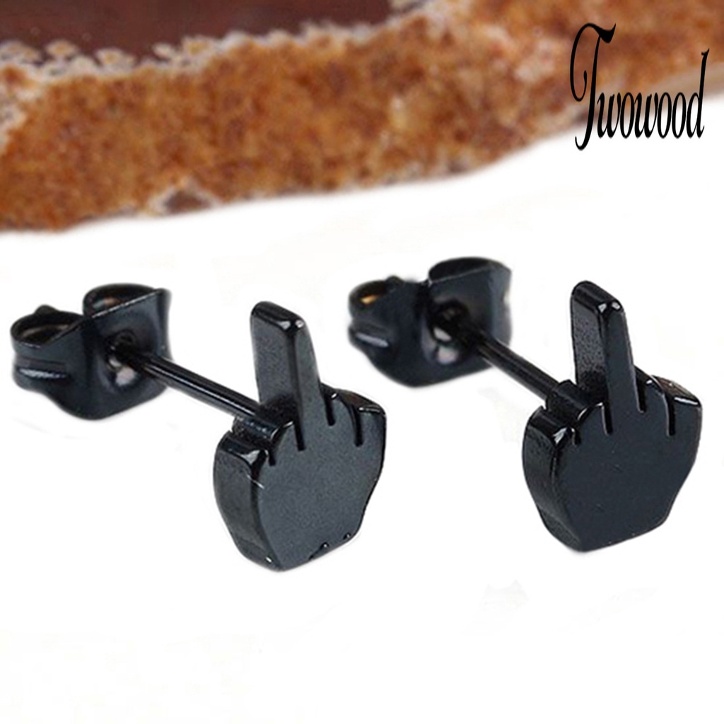 Anting Stud Bahan Stainless Steel Anti Karat Dan Alergi