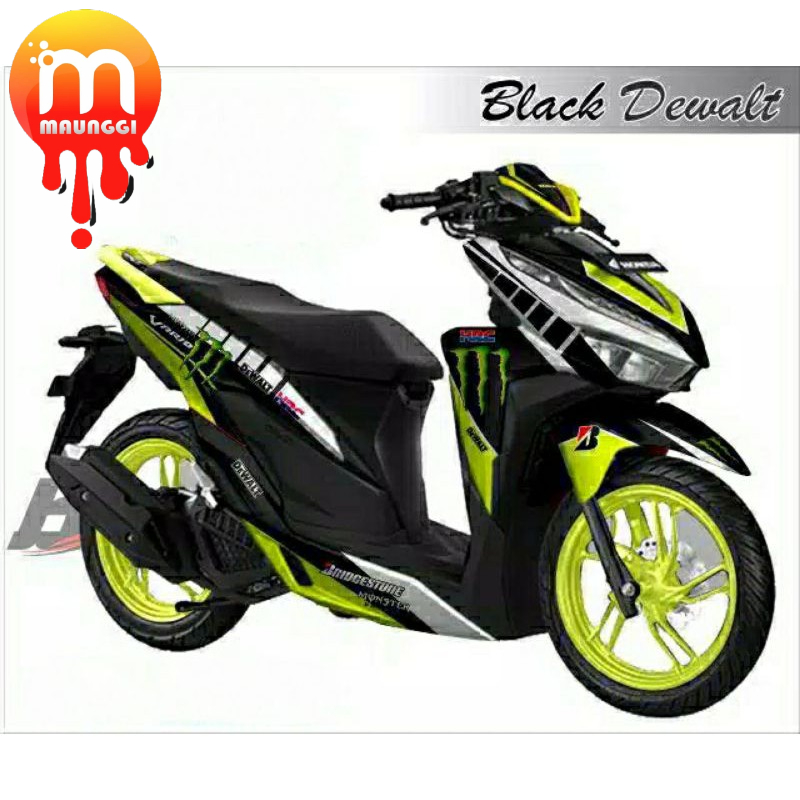 Striping vario 150 led Stiker motor vario 125 150 full body full variasi Decal vario 150 full body