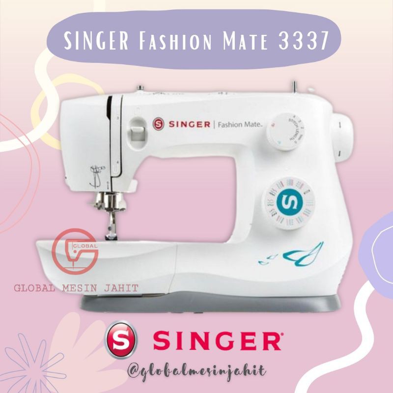 SINGER Fashion Mate 3337 Mesin Jahit Portable