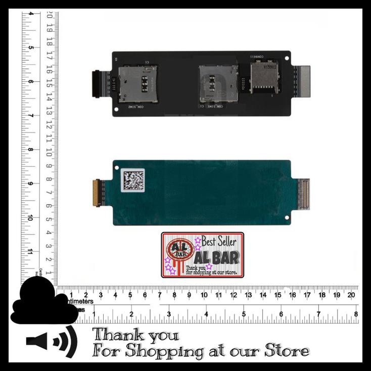 Promo Besar Besaran Flexible Slot Simcard Sim Card Asus Zenfone 2 Ze551Ml Ze550Ml Z00Ad