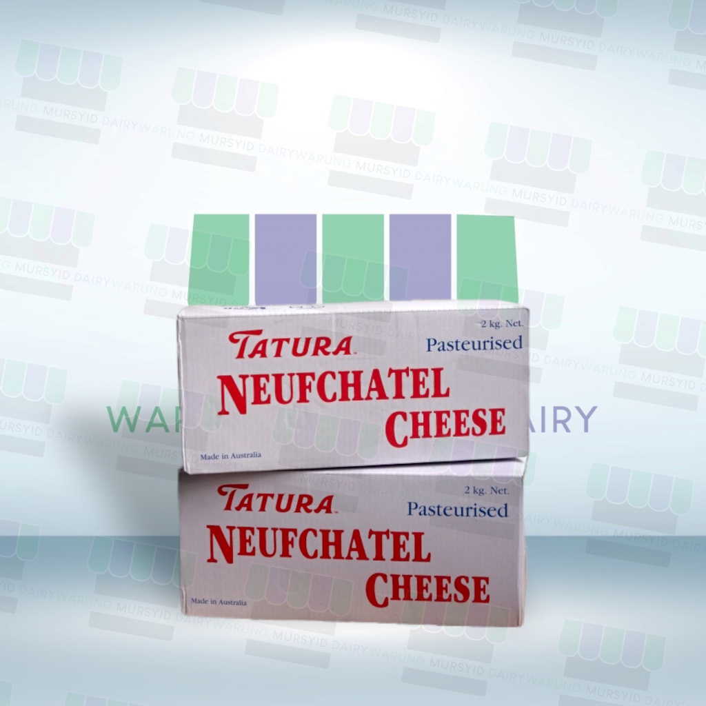 

Cream Cheese Tatura Neufchatel 2 Kg Import Dari Australia