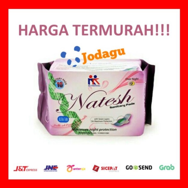 Jual PEMBALUT HERBAL NATESH NIGHT MALAM Murah