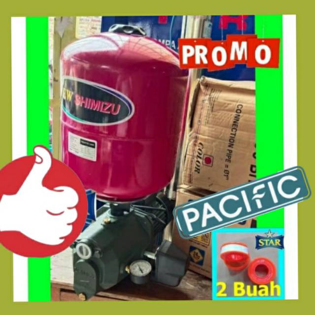 Pomoa air semi jet pump SHIMIZU pendorong