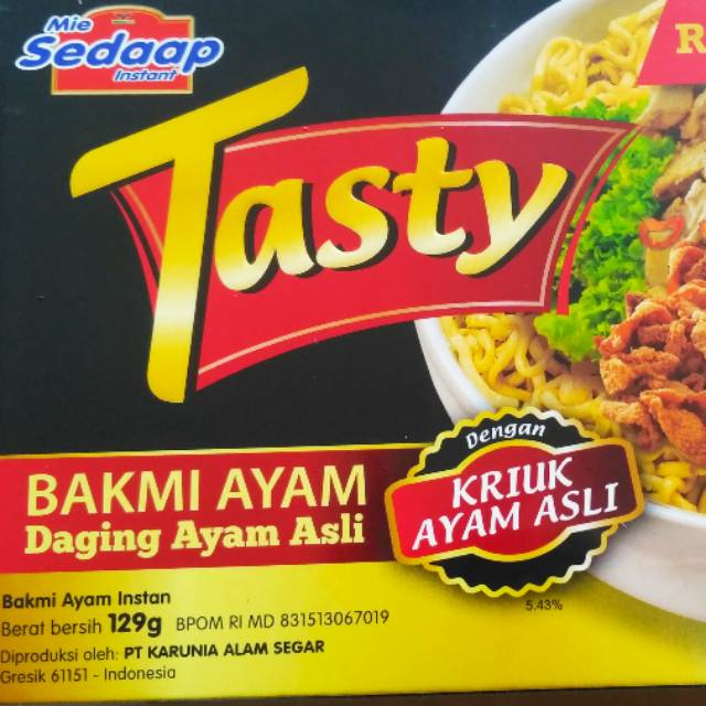 

Bakmi ayam Tasty