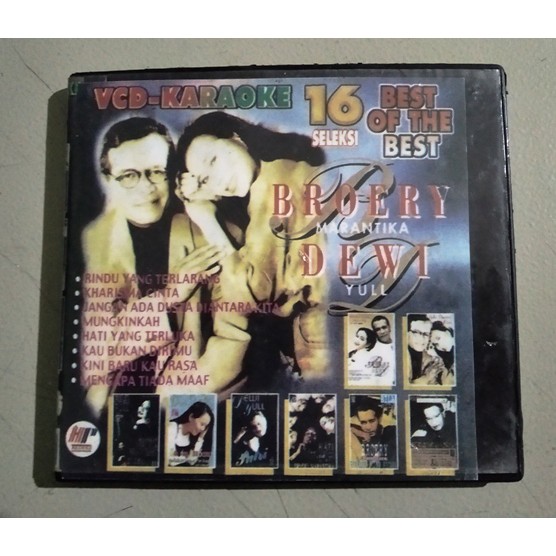 VCD Karaoke 16 Best of The Best Broery dan Dewi Yul